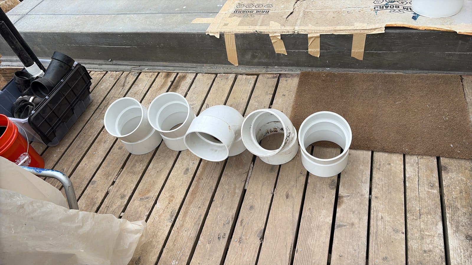 Charlotte 8 inch PVC fittings