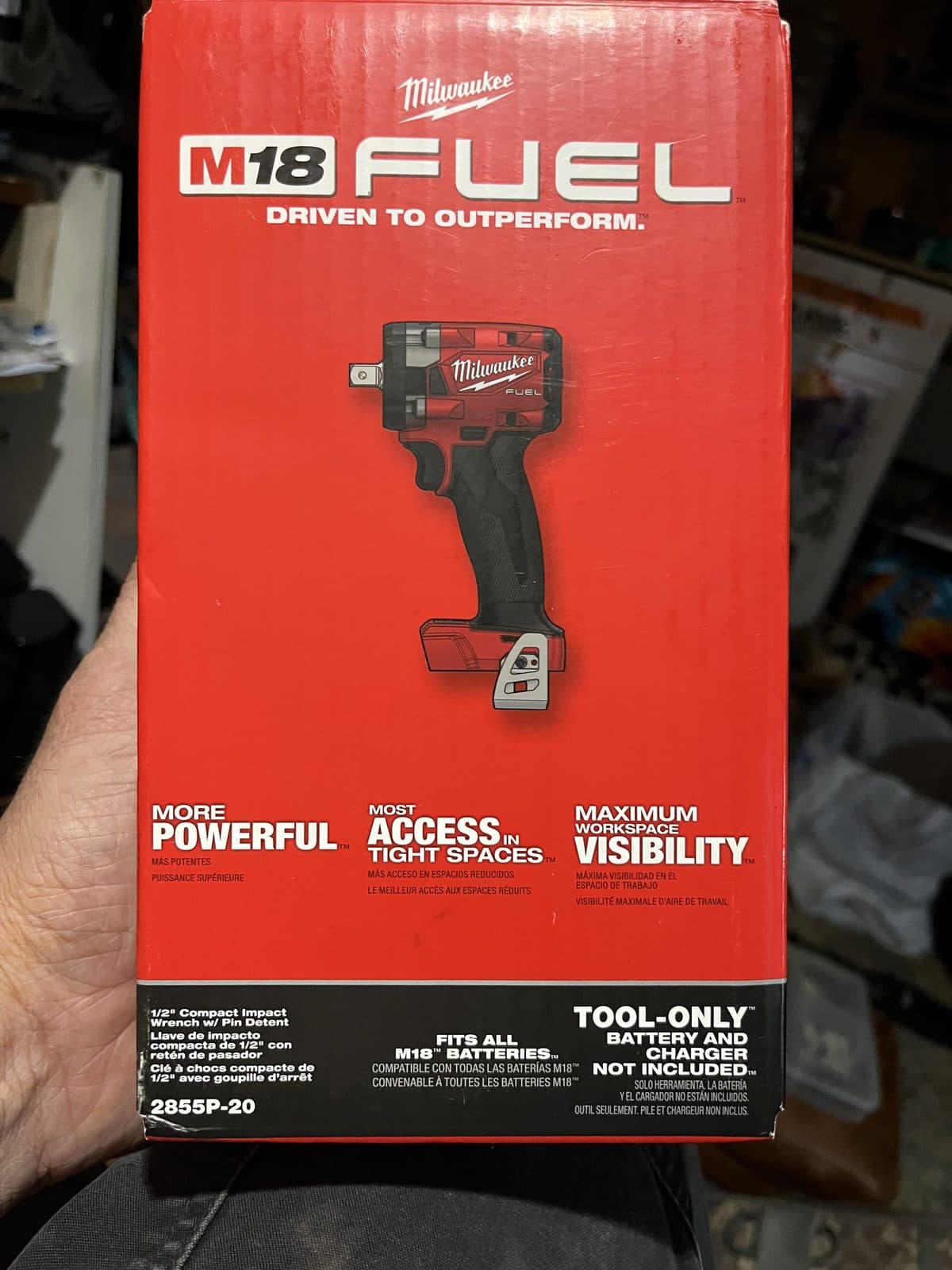 Milwaukee M18 FUEL 1/2" Compact Impact Wrench (New in Box)