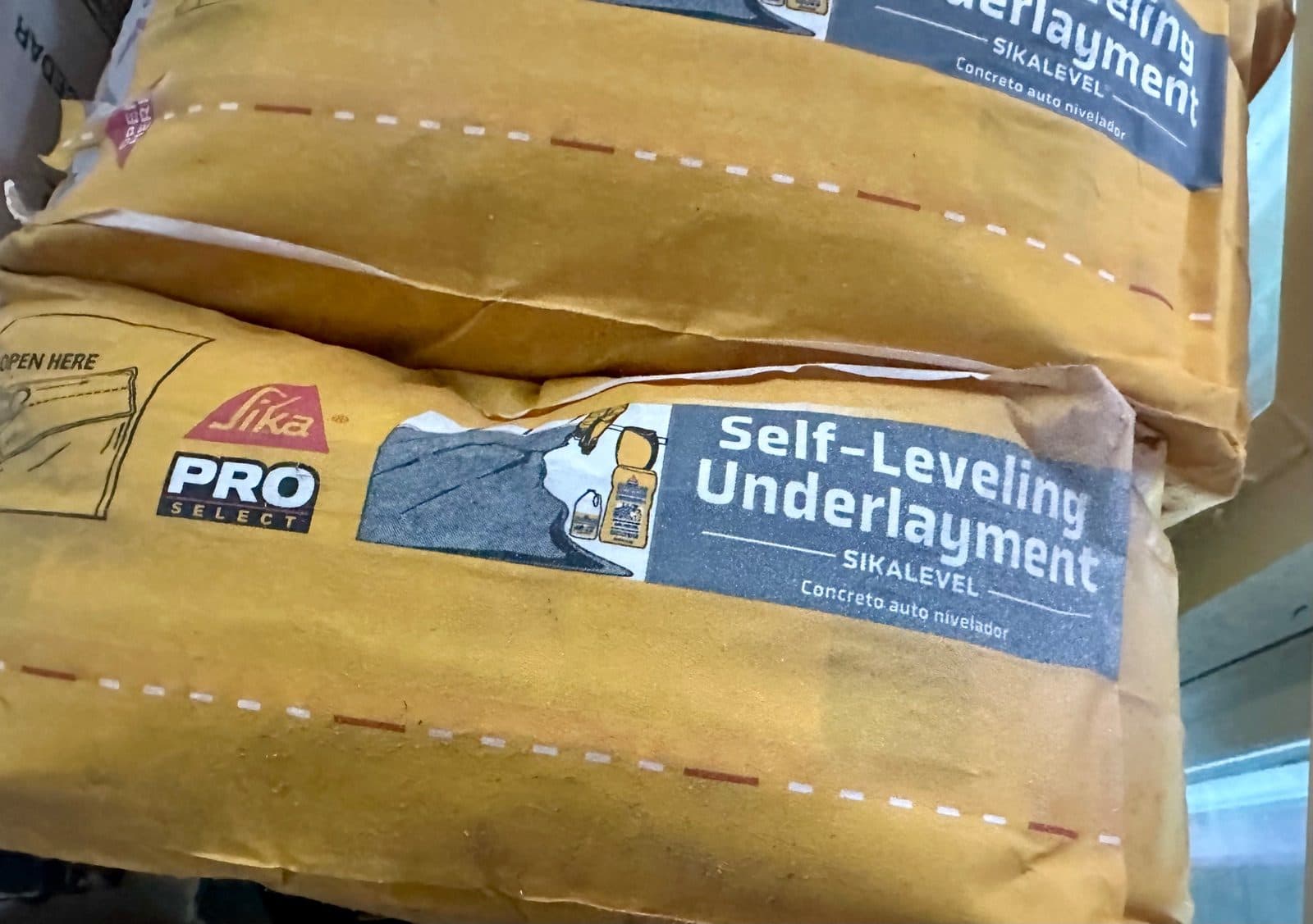 Sika Pro Select Self-Leveling Underlayment