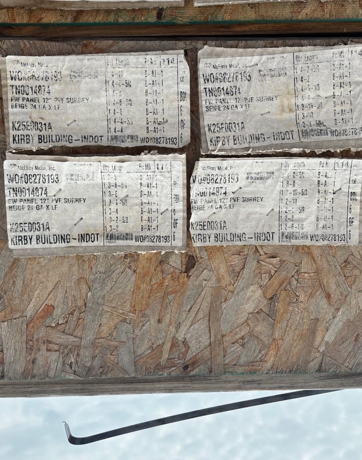 Over 700 Soffit/wall panels  5