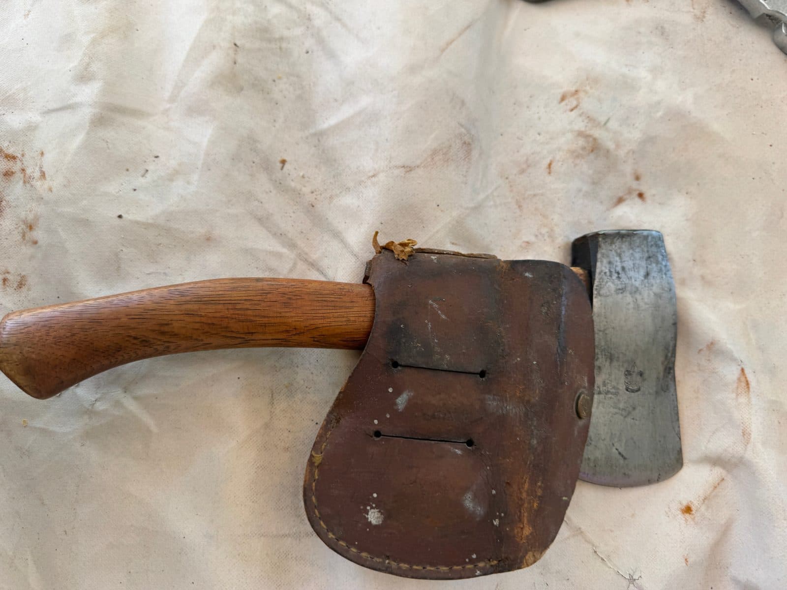 PLUMB Hatchet with Leather Sheath  Used, Lebanon IN Pickup