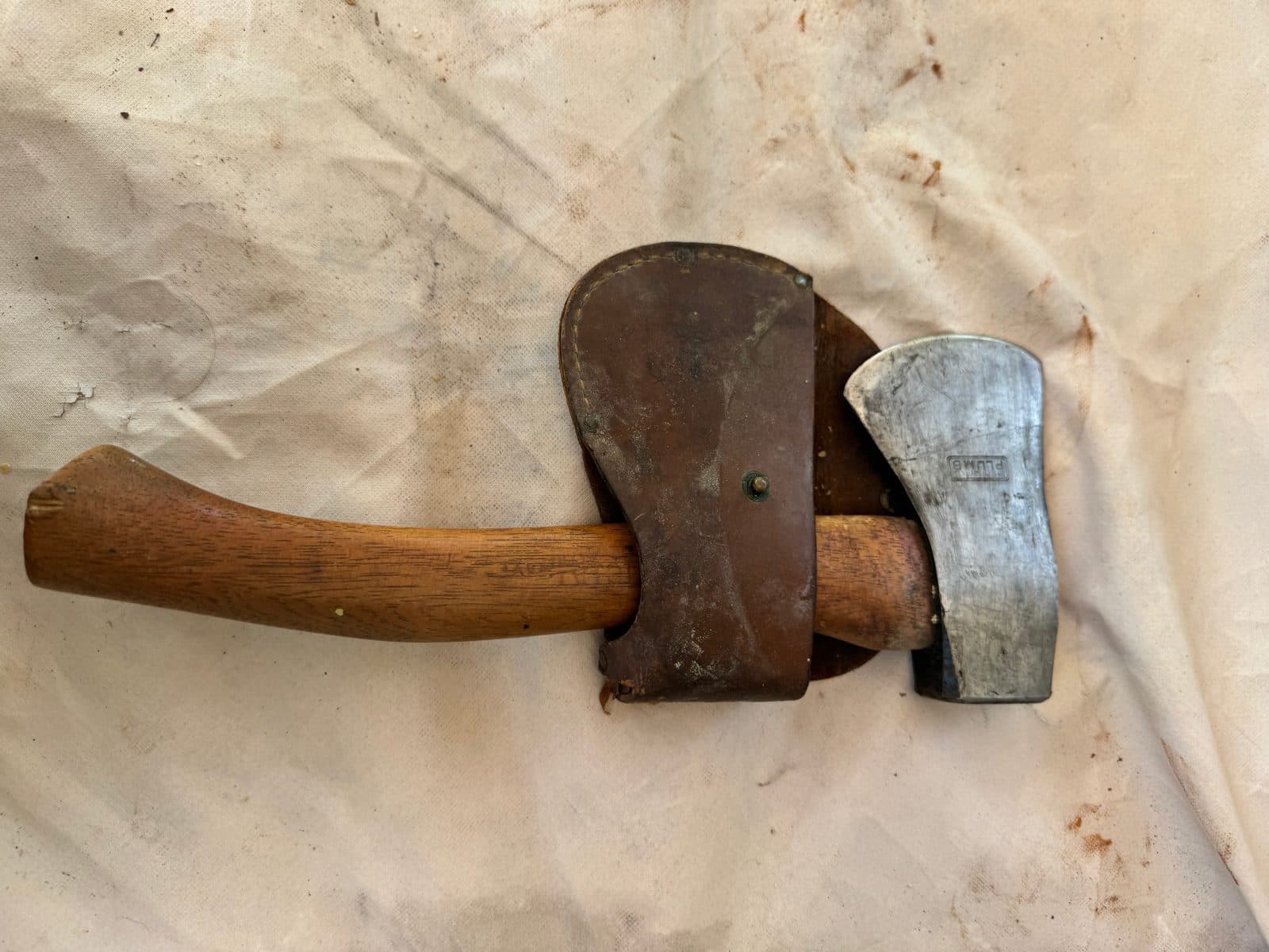 PLUMB Hatchet with Leather Sheath  Used, Lebanon IN Pickup 2