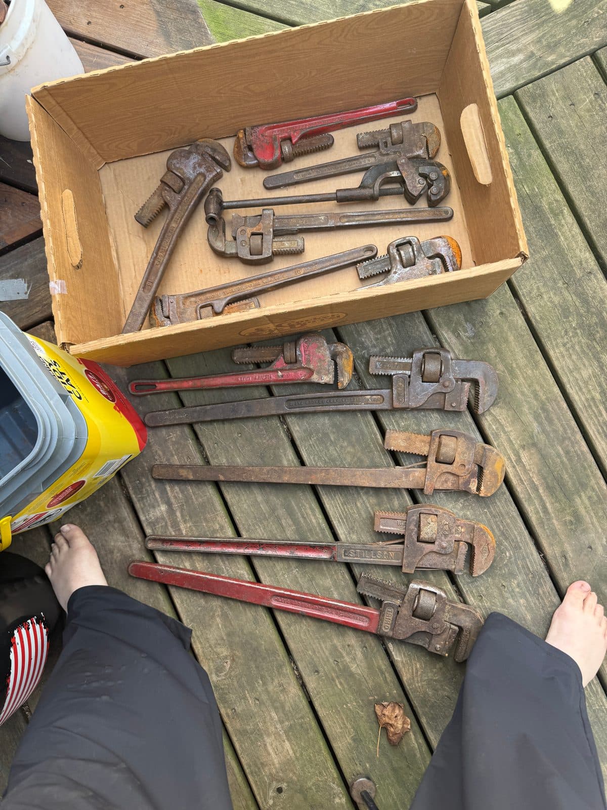 Industrial Square-Jaw Wrench Set – 3 Piece | 1-7/16, 1-1/2, 2-7/16 | Lebanon Pickup