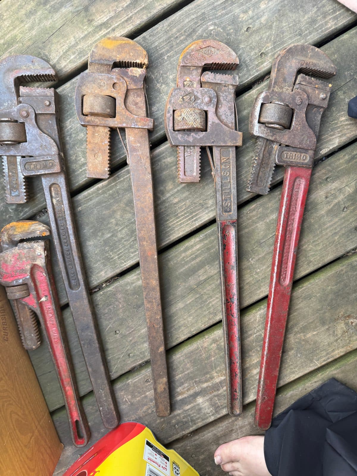 Industrial Square-Jaw Wrench Set – 3 Piece | 1-7/16, 1-1/2, 2-7/16 | Lebanon Pickup 2