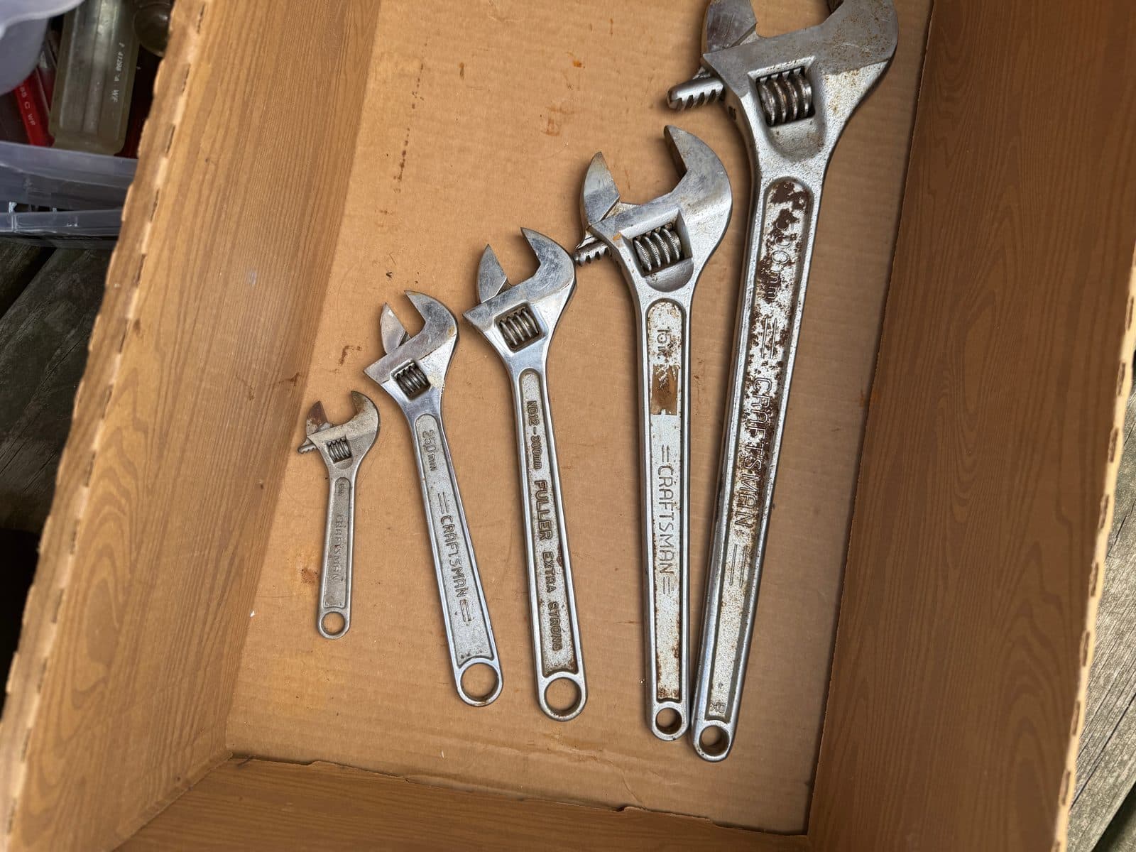 Adjustable Wrench Set  Multiple Sizes, Used | Lebanon, IN Pickup