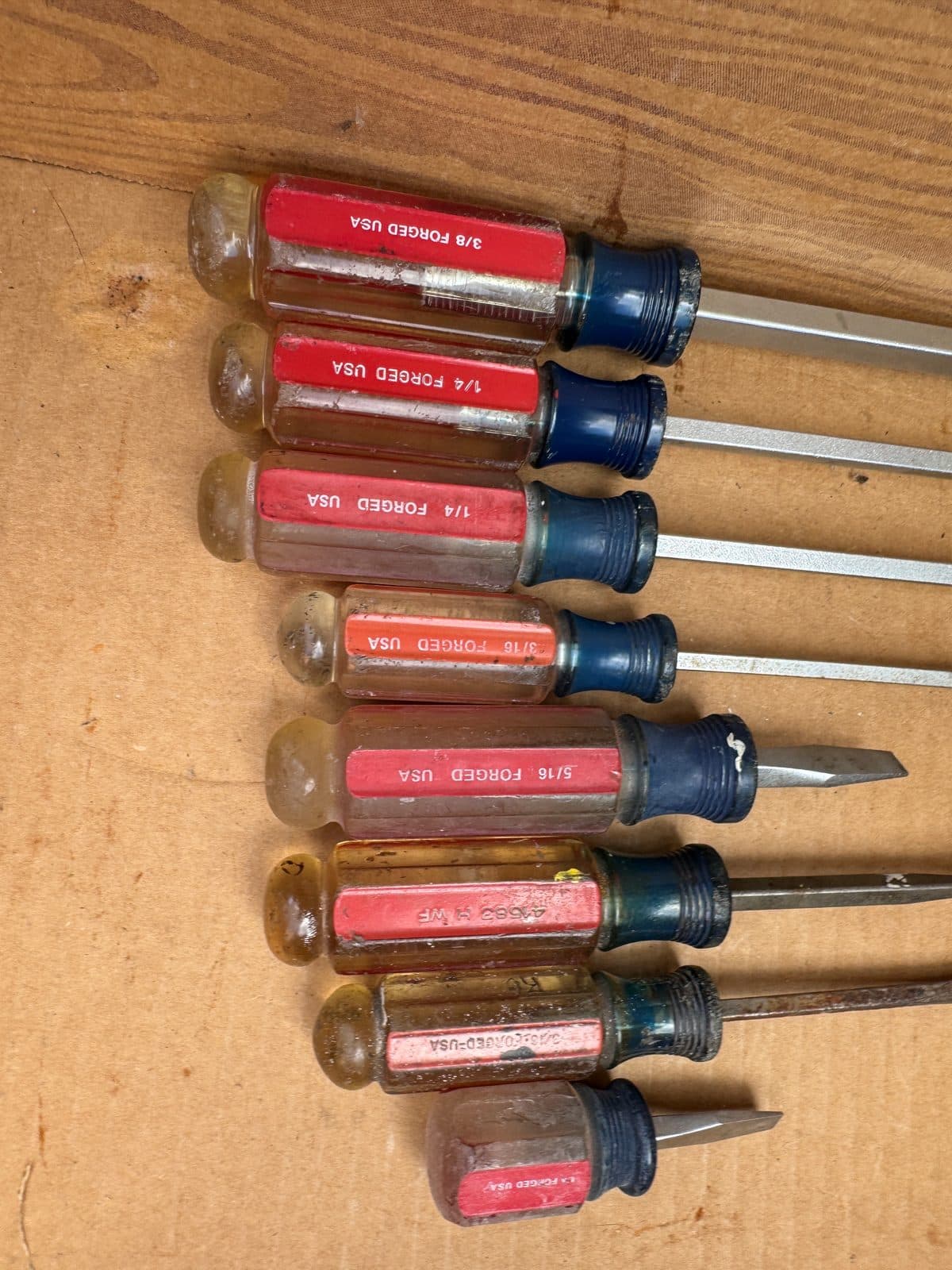 Craftsman Screwdriver Bundle — Flathead, Phillips & Mixed, Used 5