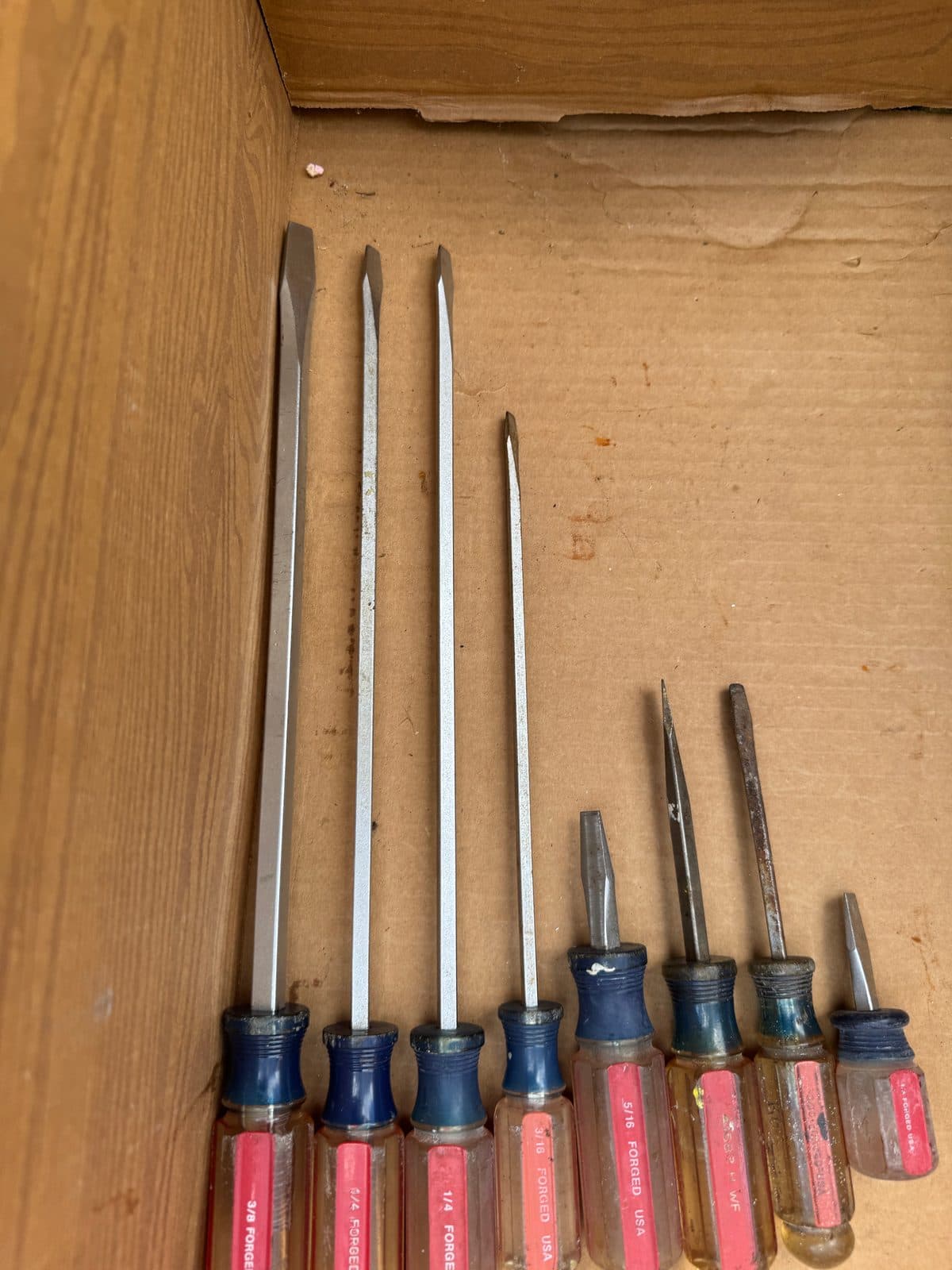 Craftsman Screwdriver Bundle — Flathead, Phillips & Mixed, Used 6