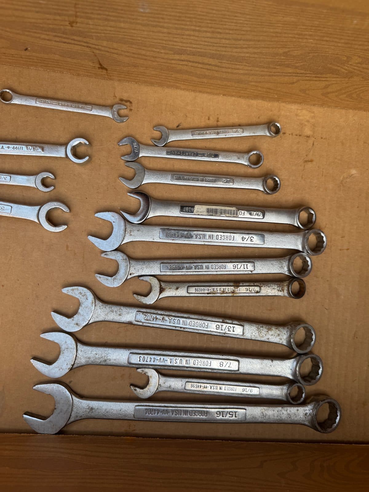 PROTO & Craftsman Combination Wrench Lot — Used | Lebanon, IN Pickup 2