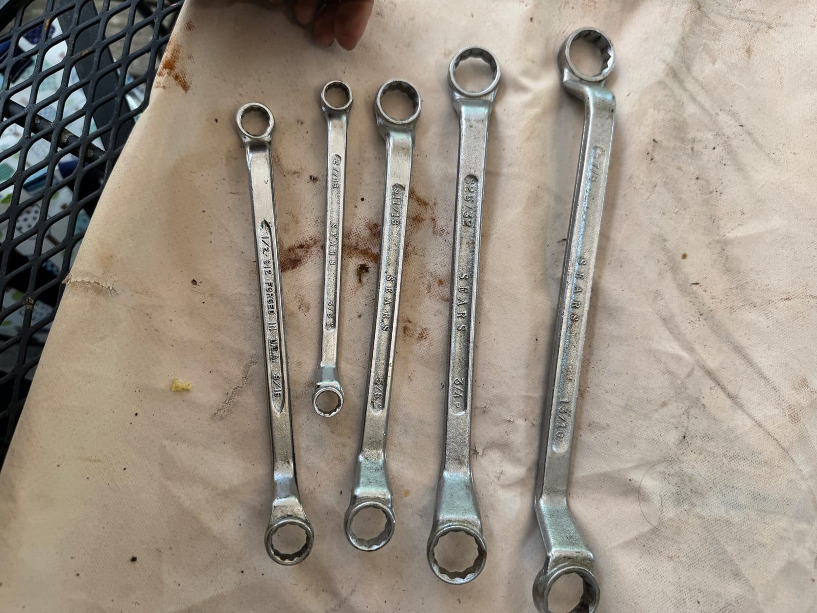 USA Forged & Stanley Box-End Wrench Set – 10 Piece