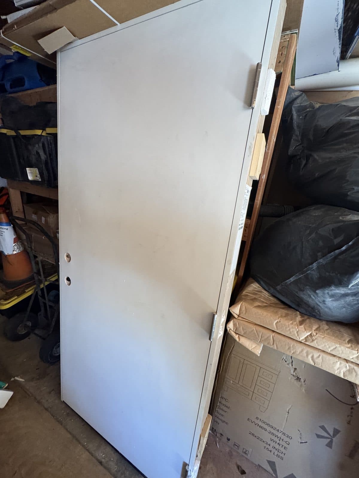 Prehung exterior door