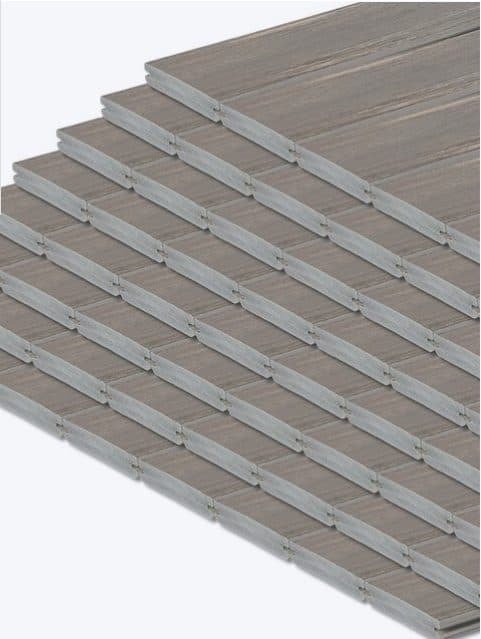   1-inch x 6-inch x 20-foot TimberTech Vintage Coastline PVC Deck Board 2