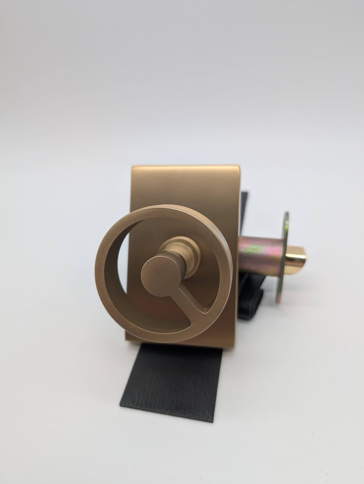 EMTEK Spoke knob w/ RCT Rose (US4)