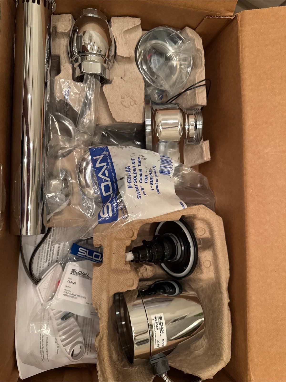 Sloan ECOS 111 Hardwired Dual-Flush Sensor Flushometer – 3370420 – New Open Box 2