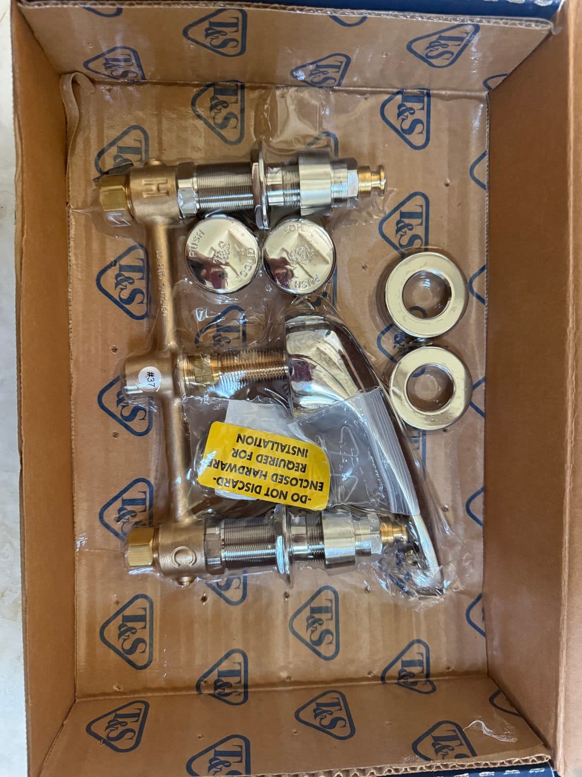T&S Brass B-2991-VR 8" Metering Lavatory Faucet – NEW Open Box 3