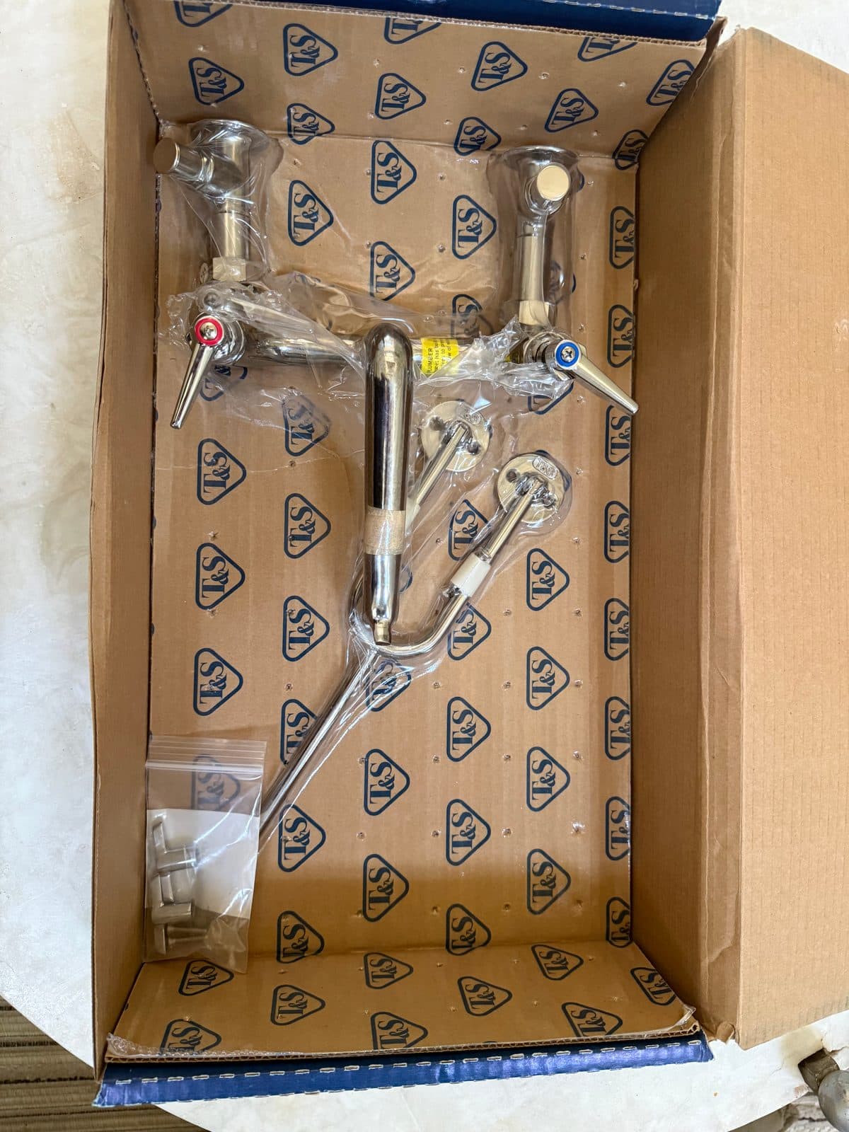 T&S Brass B-0651-POL Commercial Service / Mop Sink Faucet – NEW Open Box