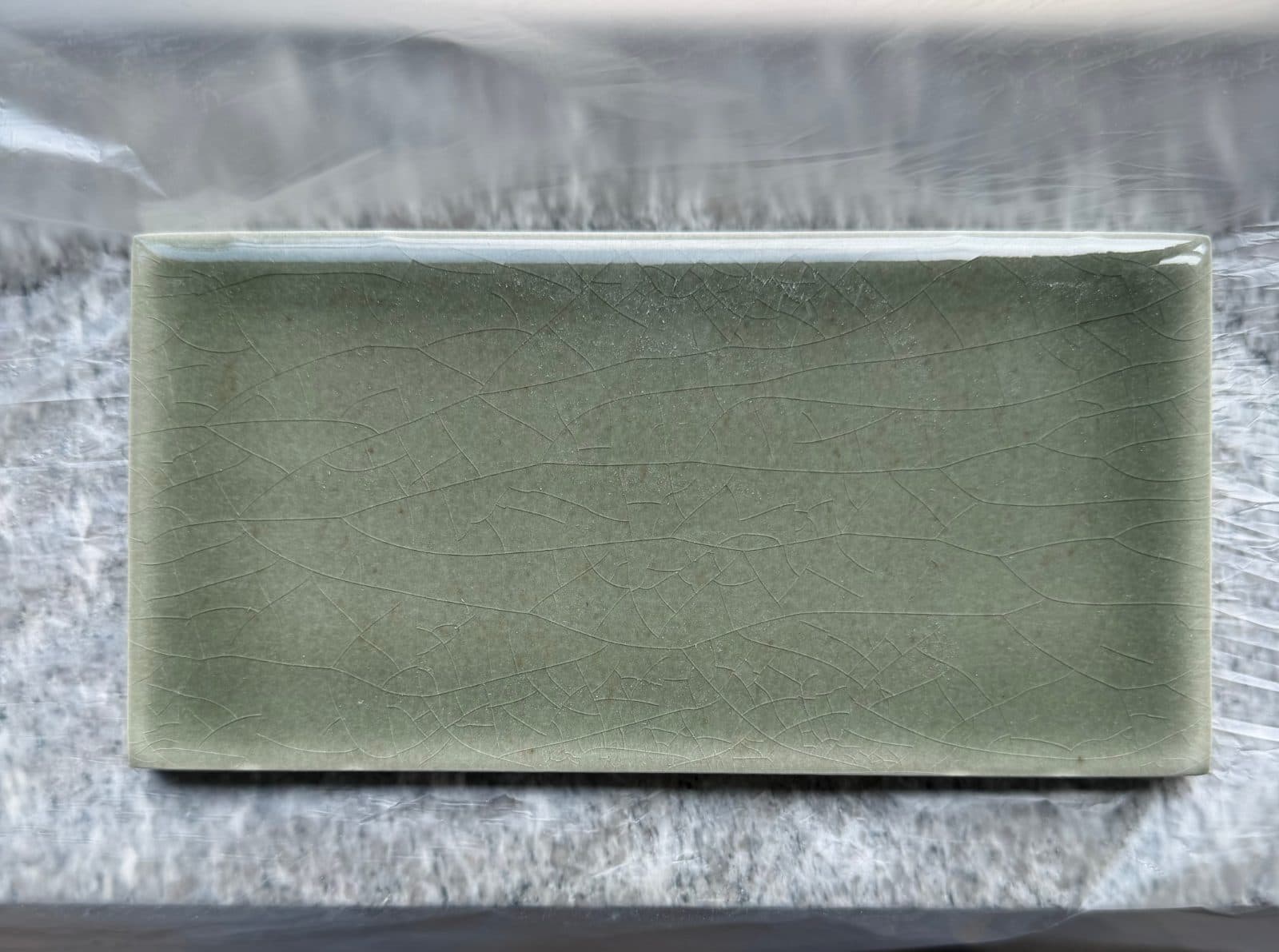 Tile: 110 SF of Waterworks 3"x6" kitchen backsplash or bathroom/spa tile.