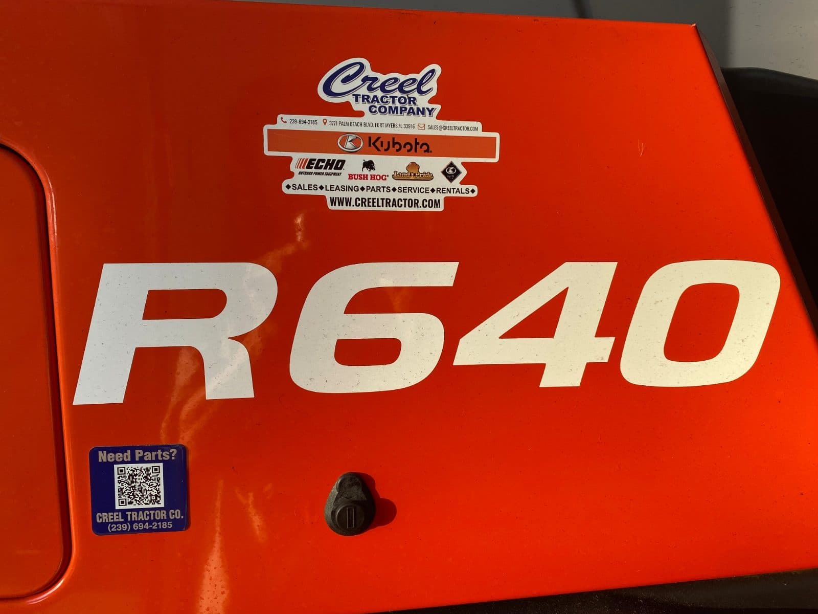 KUBOTA R640 WHEEL LOADER - ONLY 100 HOURS - $81,500