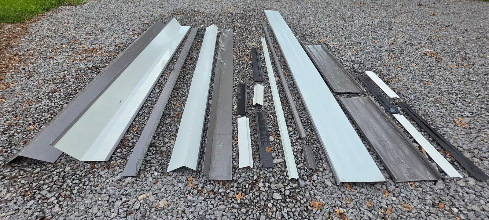 Metal Roof Package | Panels, Flashing, Trim+ | Dark Grey Complete Kit