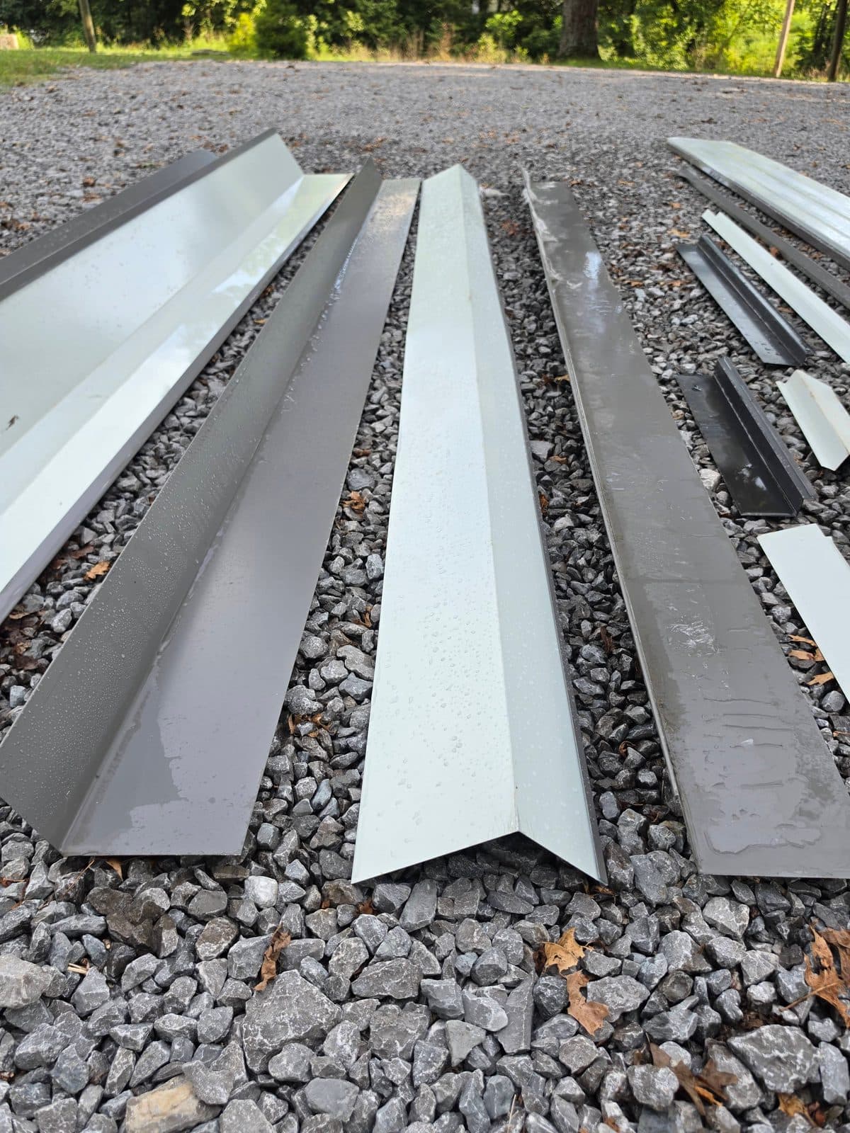Metal Roof Package | Panels, Flashing, Trim+ | Dark Grey Complete Kit 4