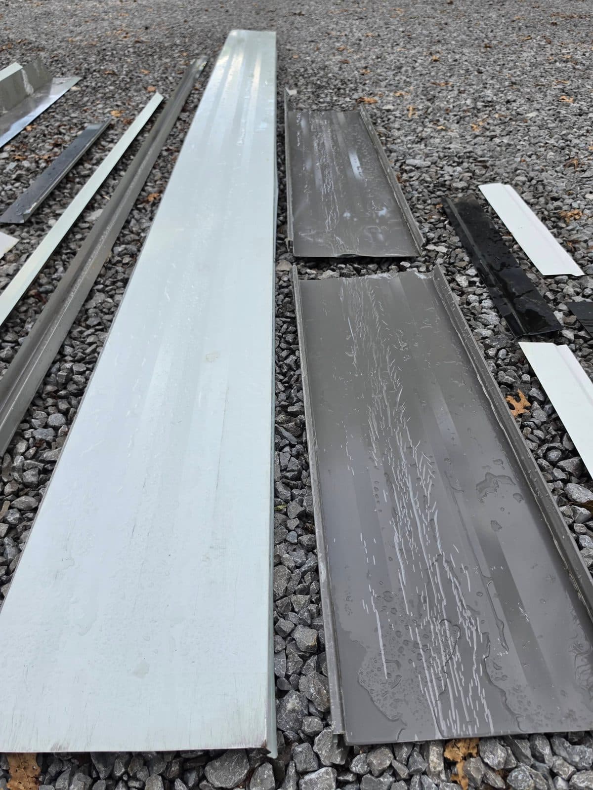 Metal Roof Package | Panels, Flashing, Trim+ | Dark Grey Complete Kit 2