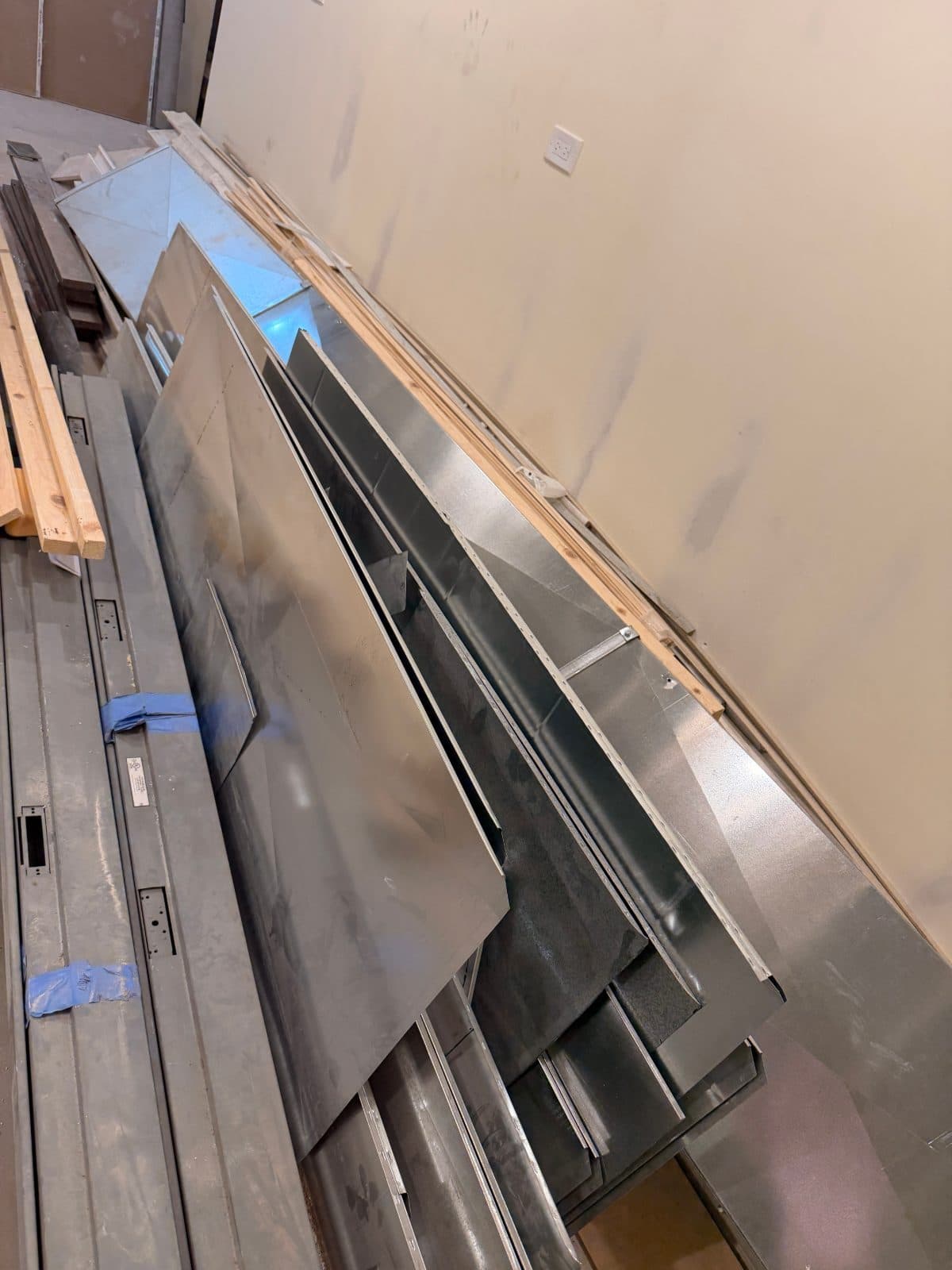 HVAC Ductwork & Building Materials – Leftover from Renovation 2