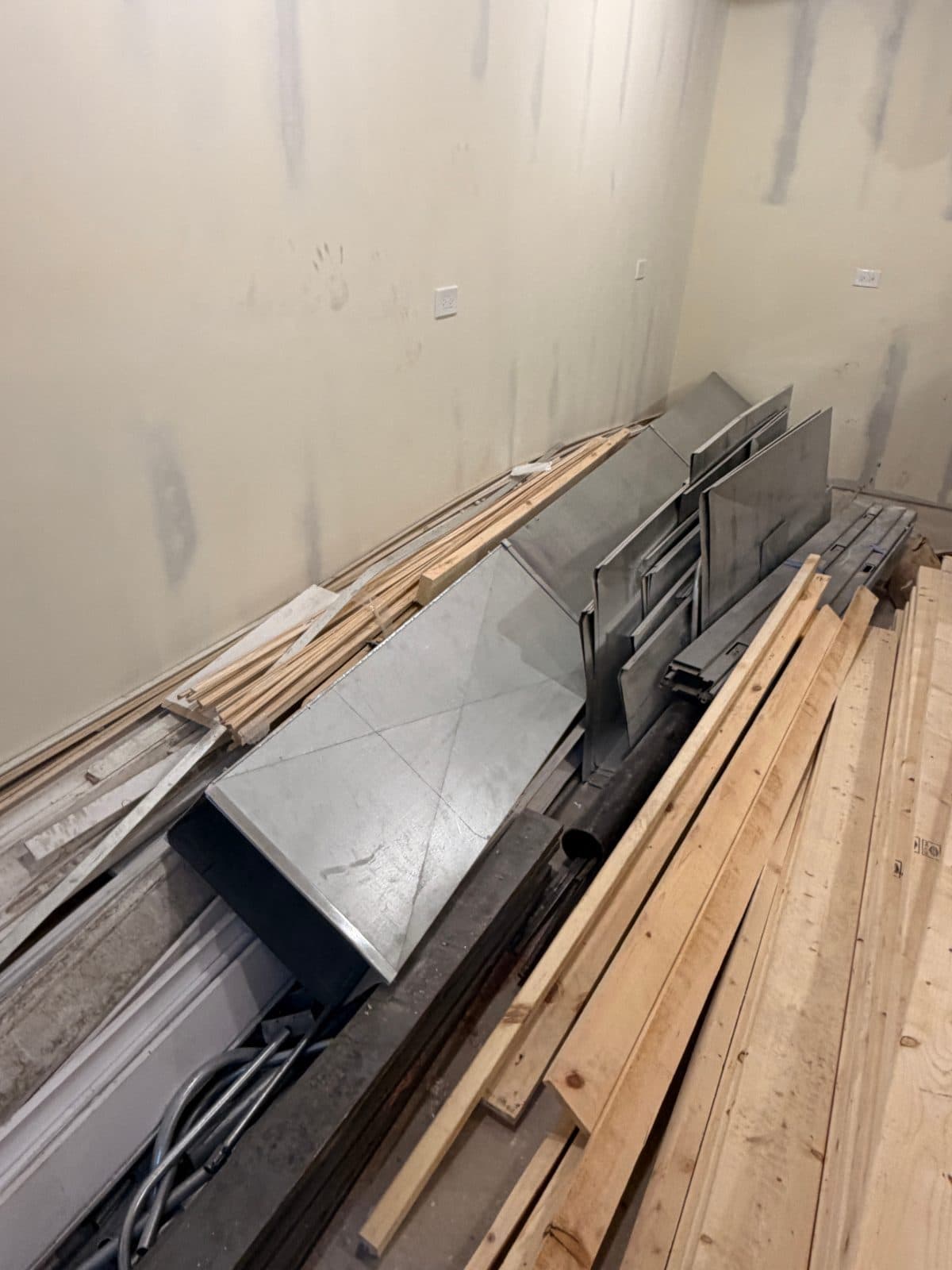 HVAC Ductwork & Building Materials – Leftover from Renovation 3