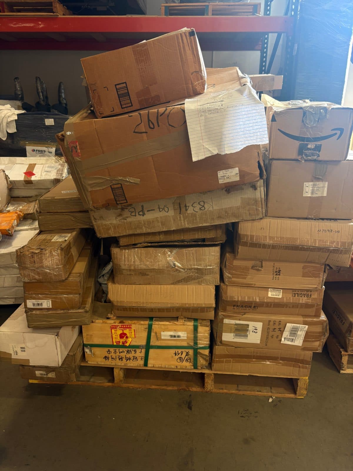 8 Pallets of Door Hardware, Mailboxes, and Home-Improvement Supplies- bulk 5