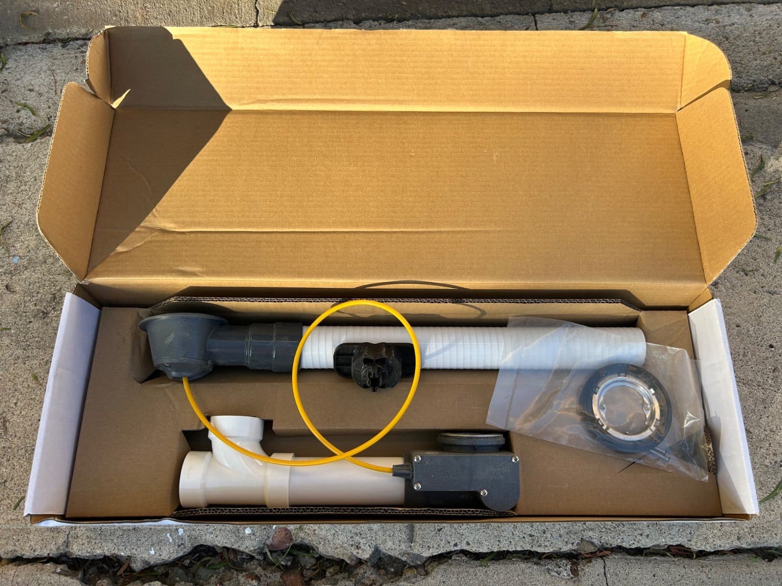 KOHLER PureFlo K-37383-NA rough-in cable bath drain assembly, NEW