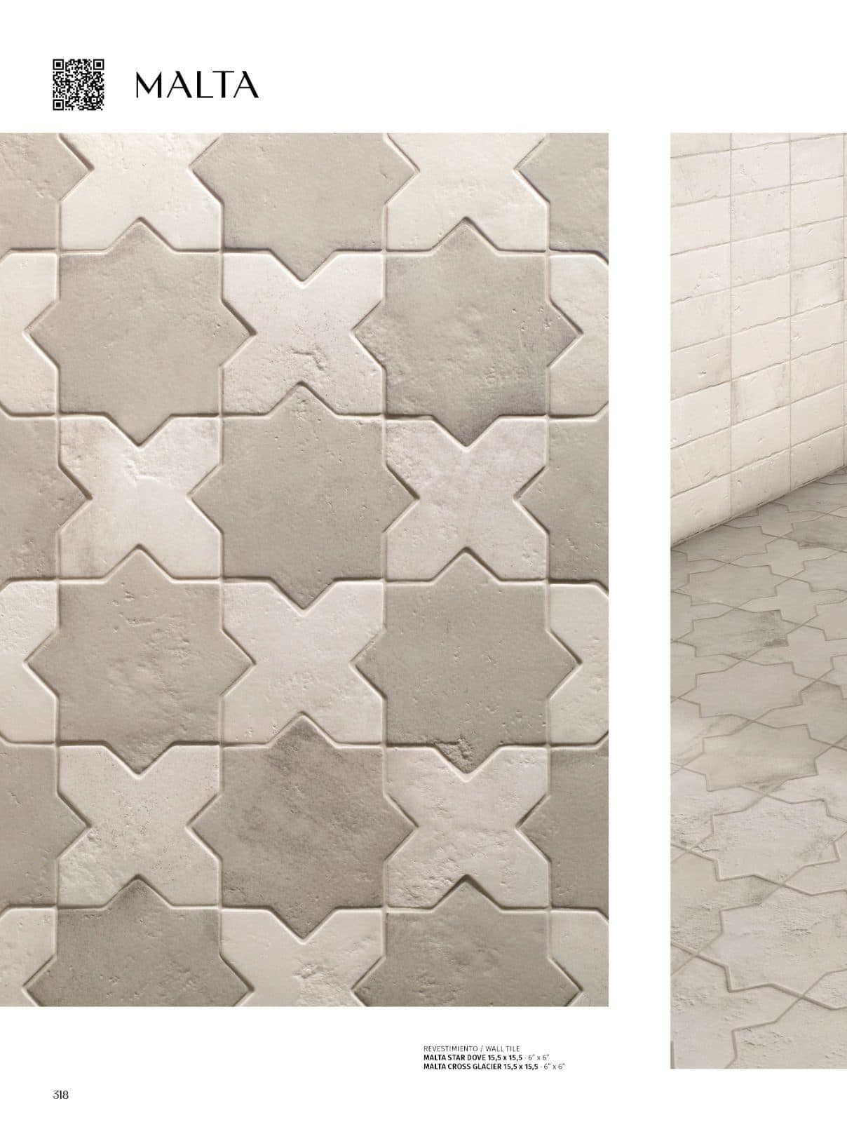 Natucer Malta Cotto Cross Porcelain Tile – 12 New Boxes / 192 Tiles