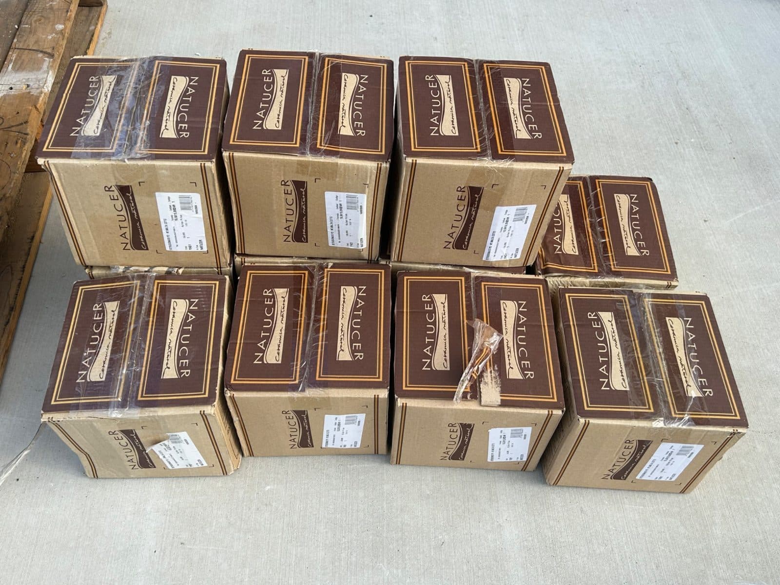 Natucer Malta Cotto Cross Porcelain Tile – 12 New Boxes / 192 Tiles 4