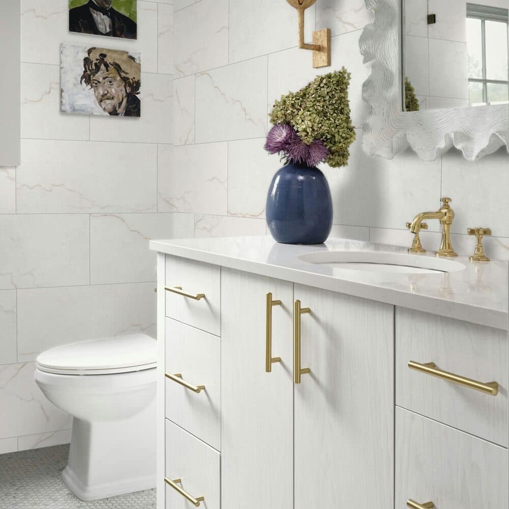 MSI Brighton Gold 12" x 24" Matte Porcelain Tile – 18 Sq Ft – New 2