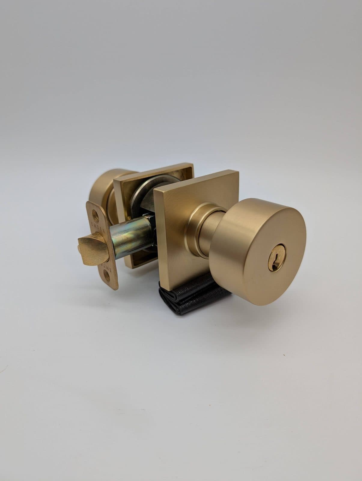 EMTEK Square Round Entry Knob (US4)
