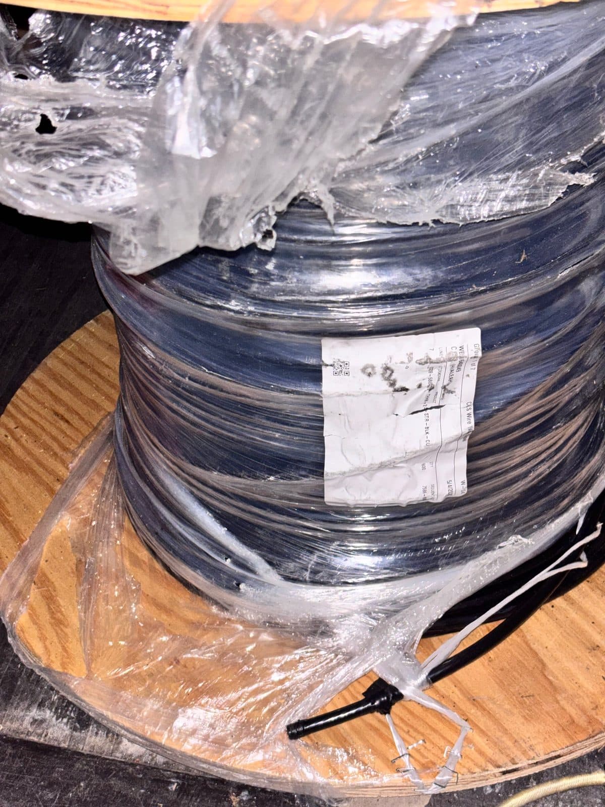 600’ spool of #2 AWG THHN 3