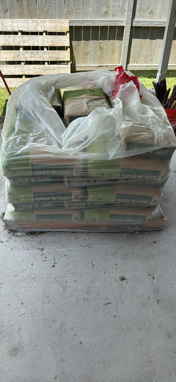 Argos Florida Super N Sand Masonry Mortar Mix 80lb bags 2