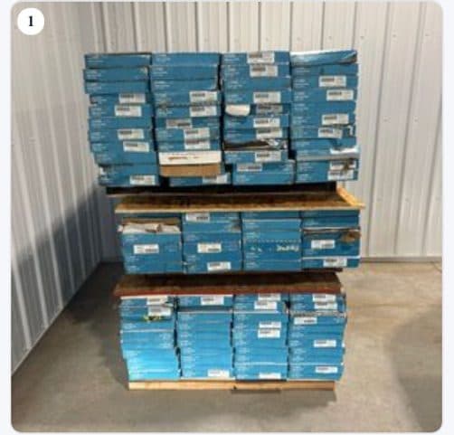2584 Sq Ft LVP Flooring and (4) 7ft transitions 3