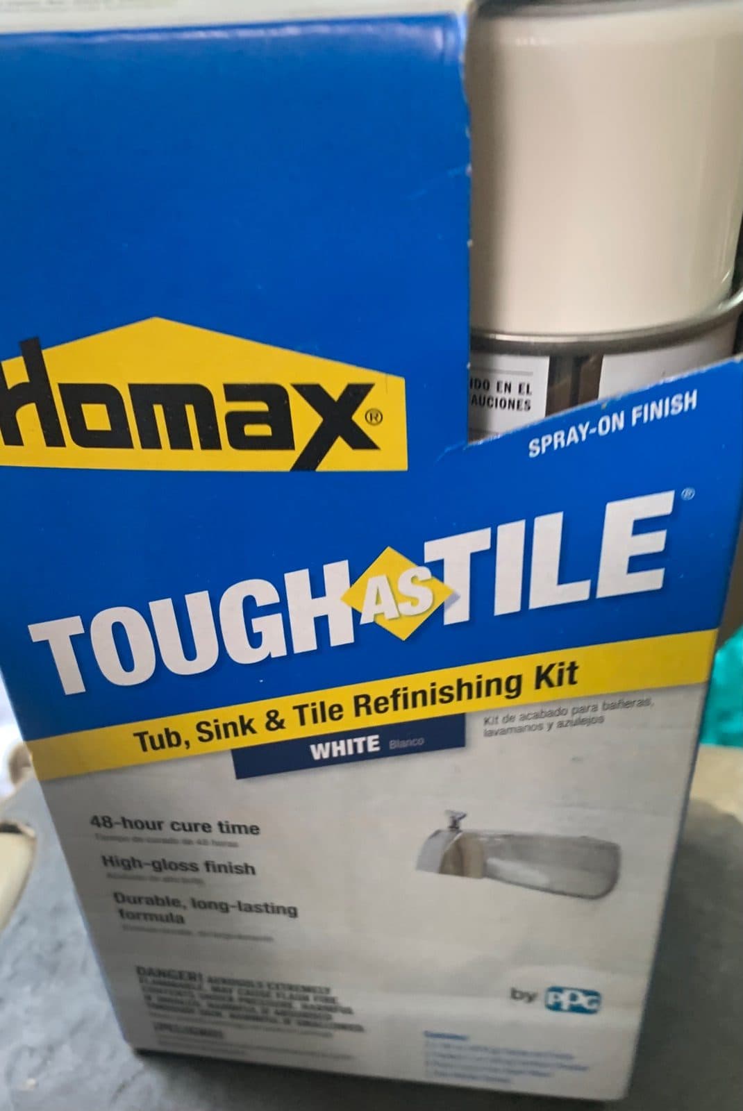 Tough Tile, Tub and Sink refinishing kit 3