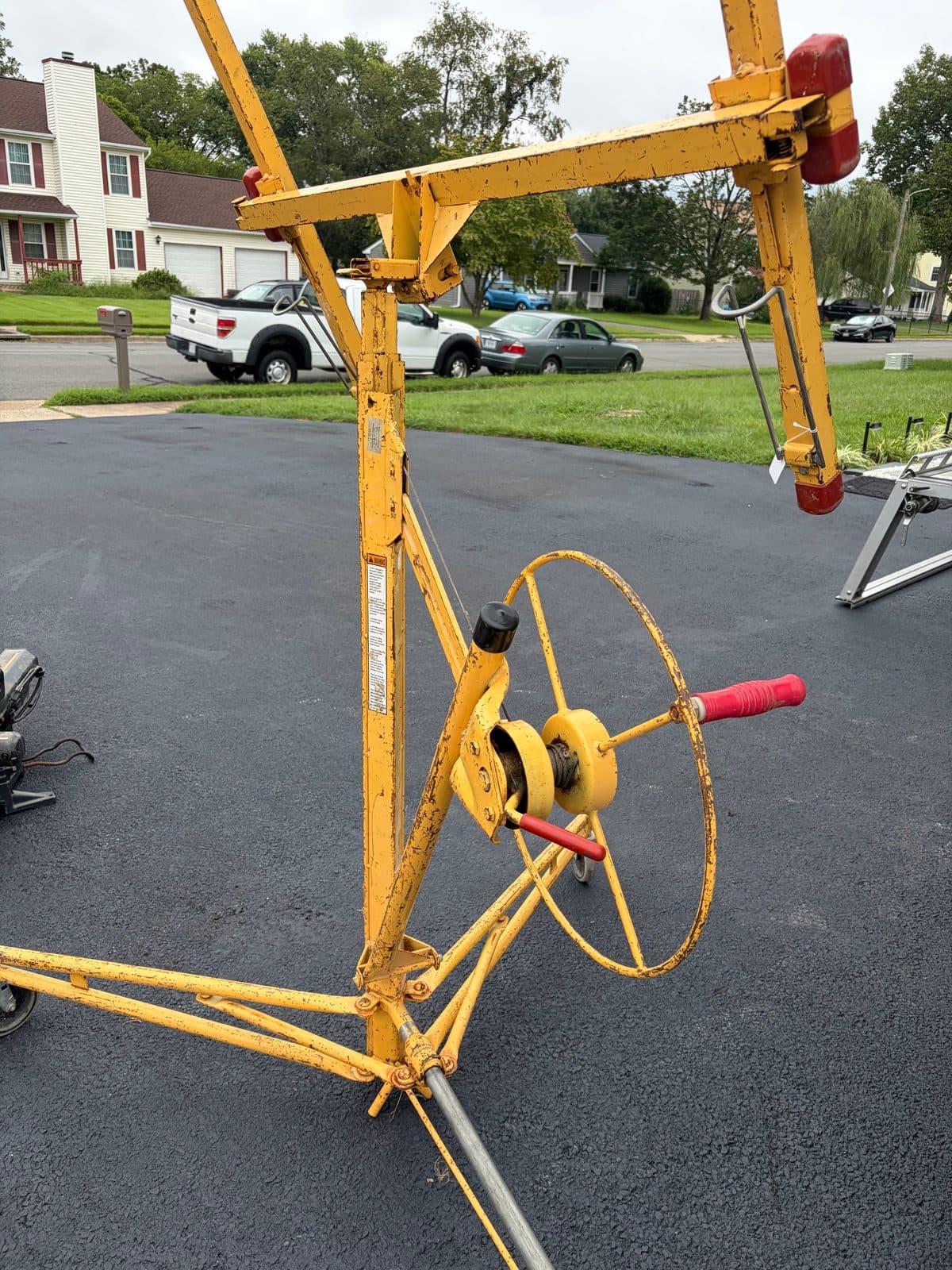 Power tools, ladders, and scaffolding