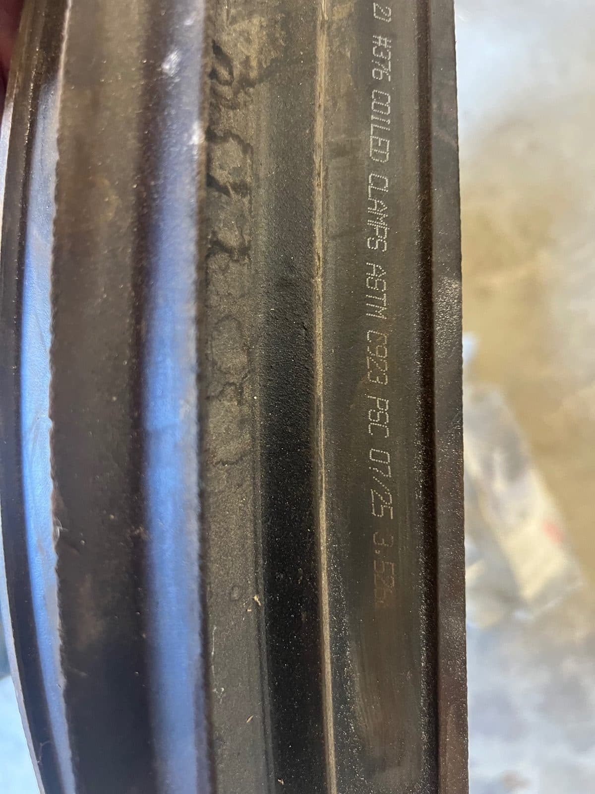 33, 18 inch Water stops for HDPE 2