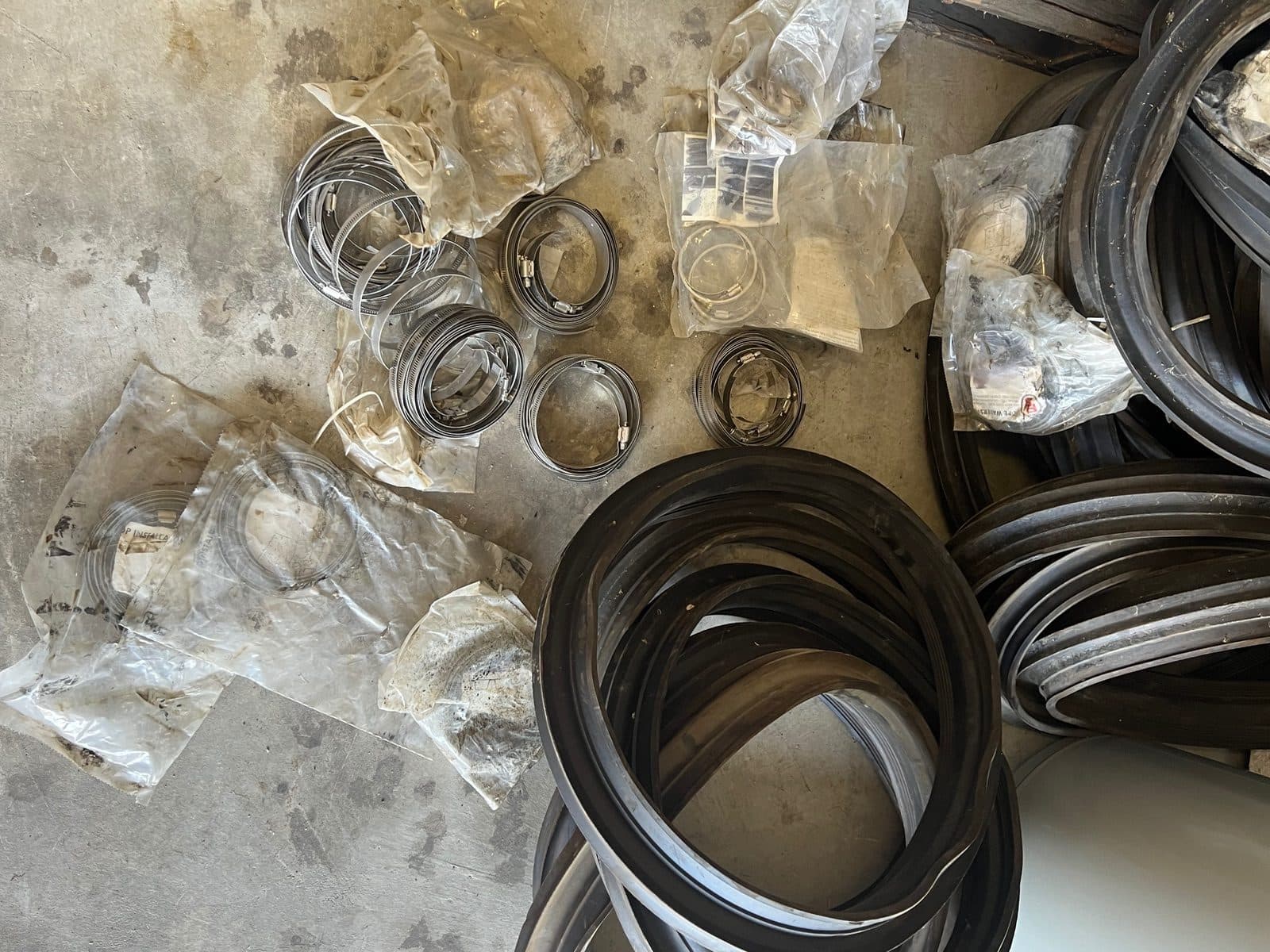 33, 18 inch Water stops for HDPE 3