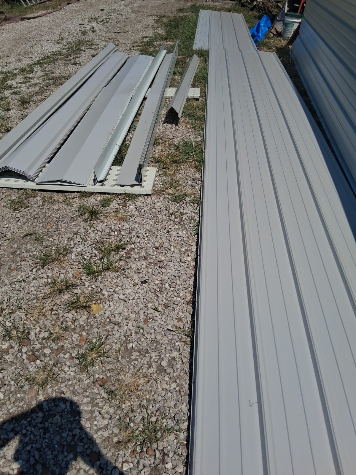 40 - 18" Roofing Panels Corrugated 26 Gauge