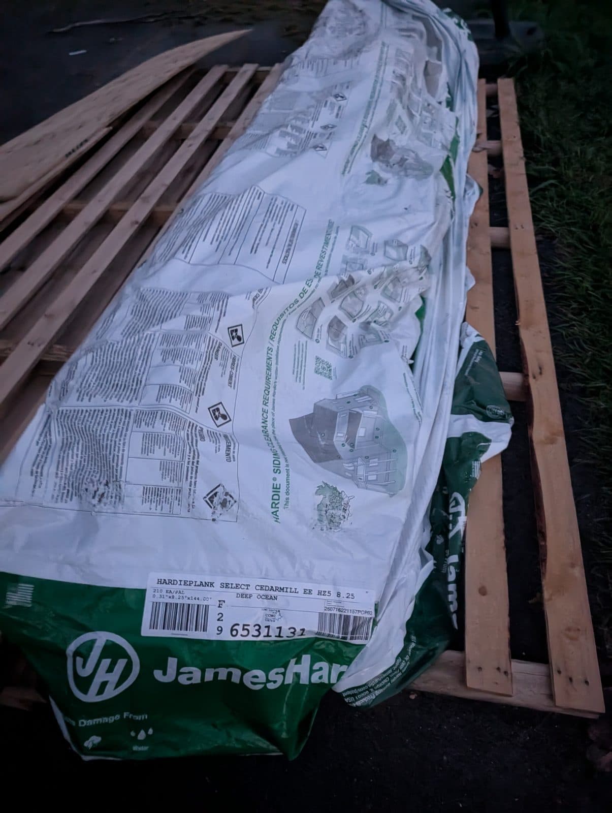 Hardie board + related materials 5