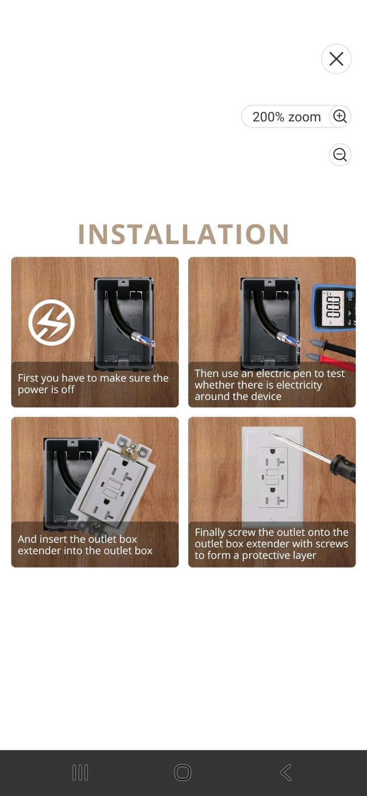 Arlington BE3 Outlet Box Extender, 3-Gang 5