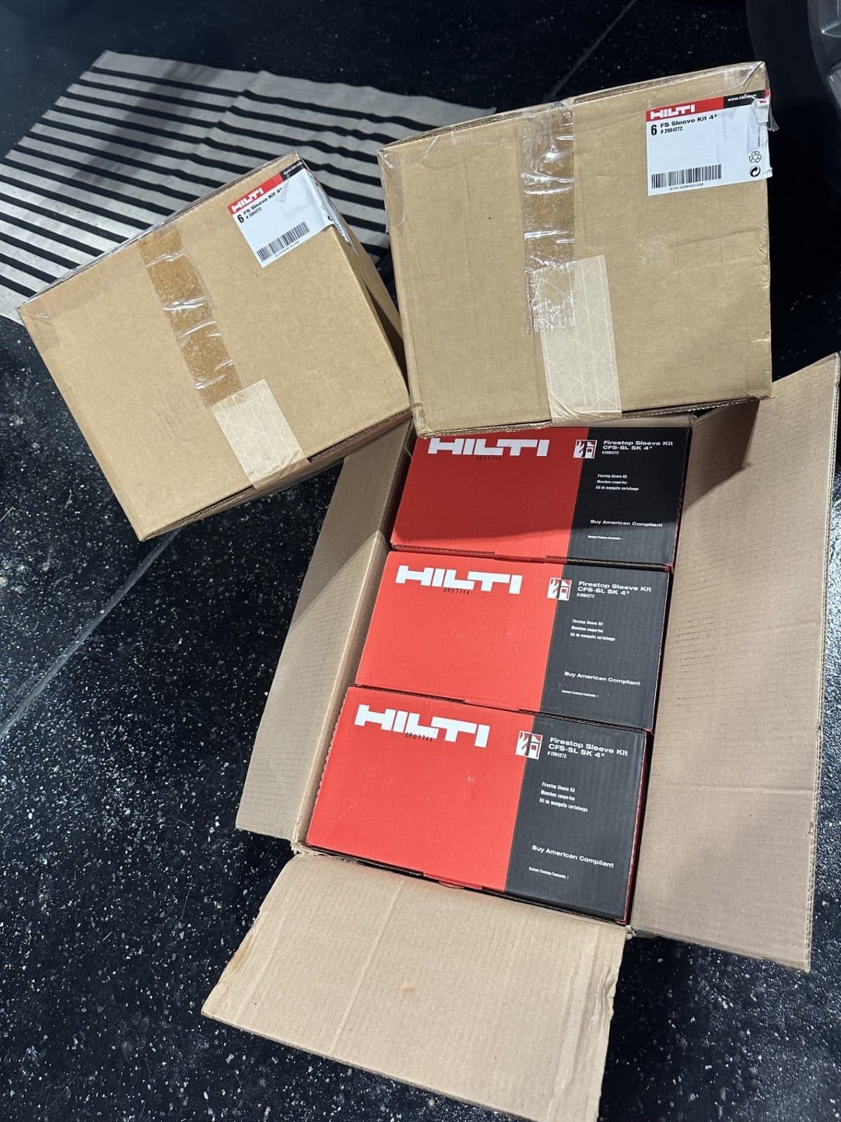 Hilti firestop sleeves 2