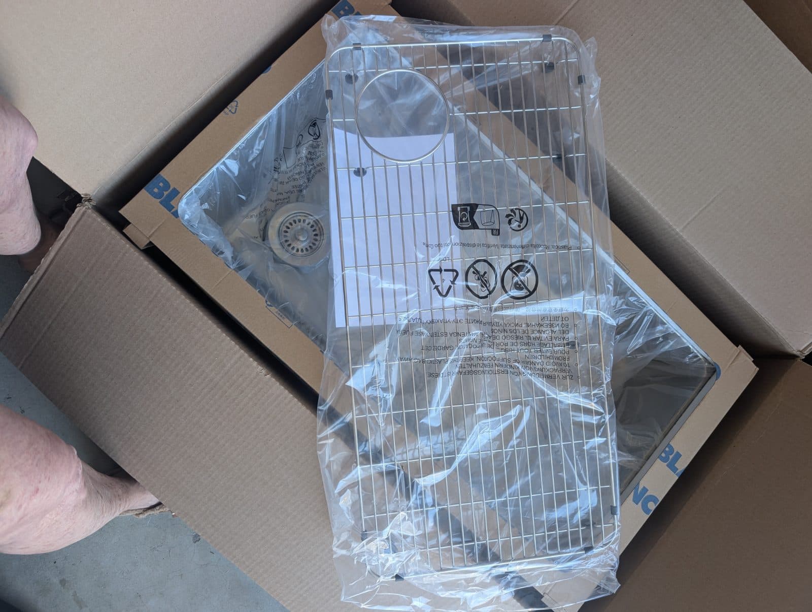 New Open Box Blanco Formera Undermount Sink 3