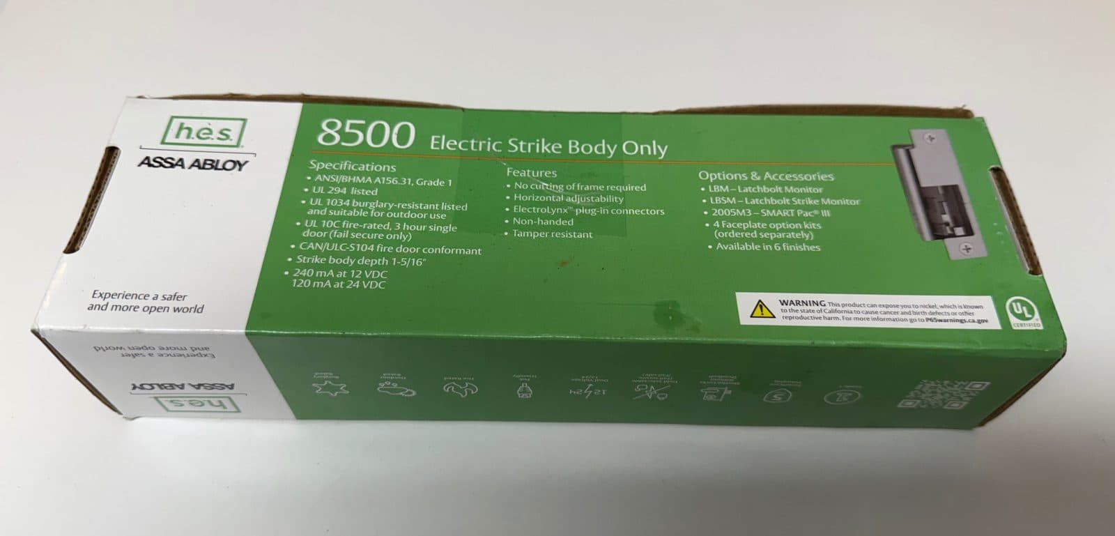 8500 Series Electric Strike Body 2