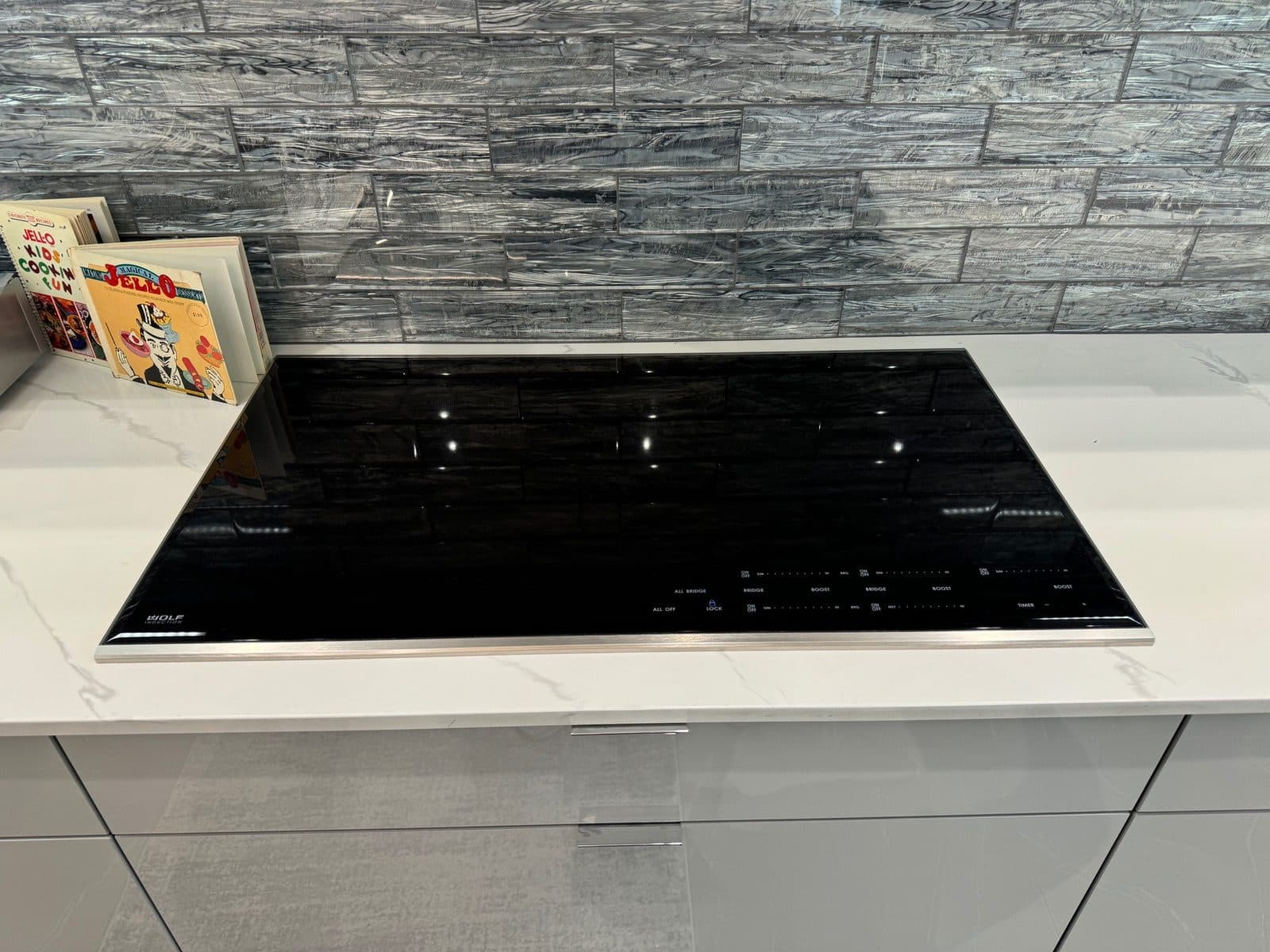 Wolf induction cook top.