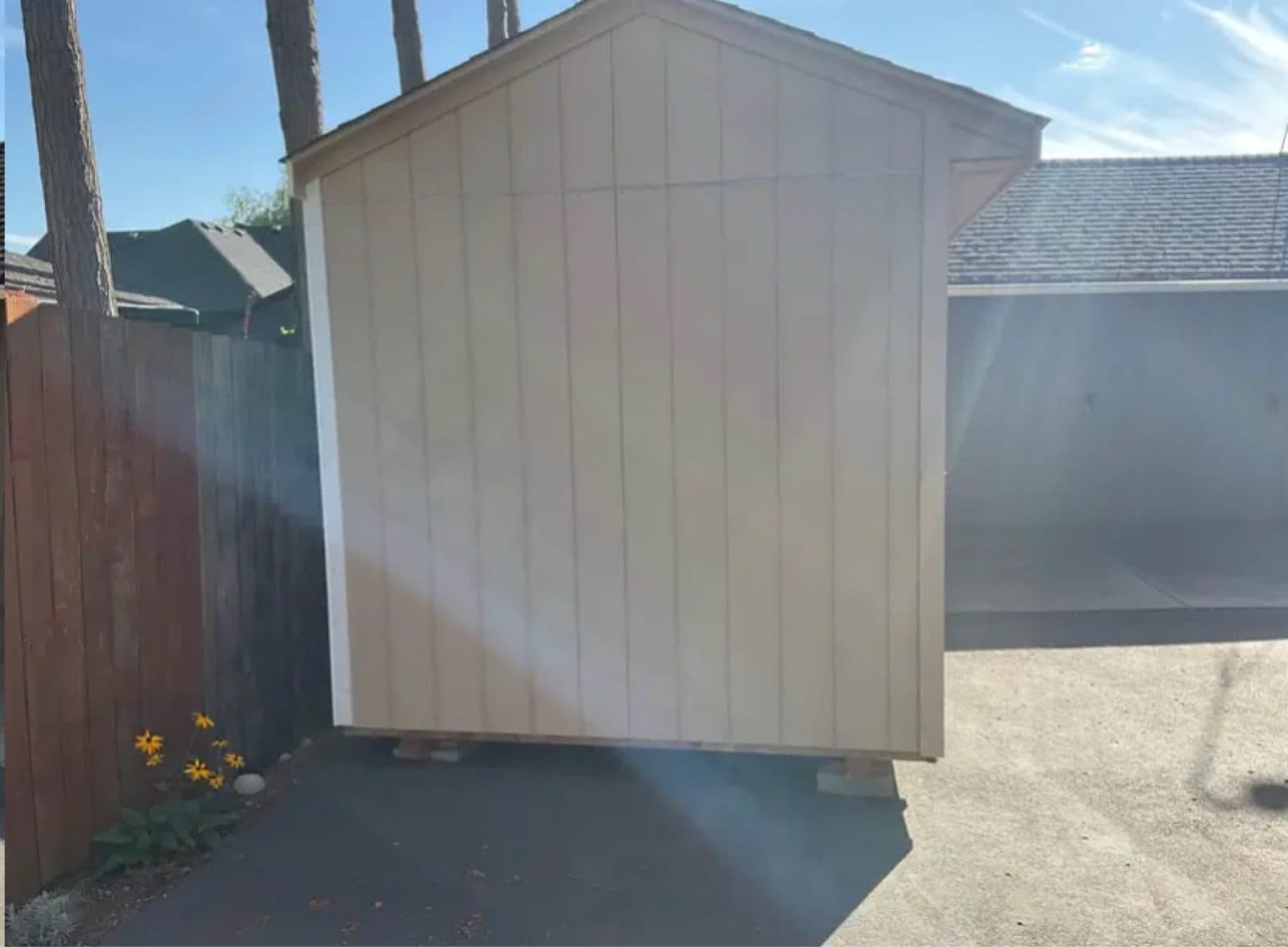 12' x 8' Storage Shed - Single Entry Door & Window - Lean-To Roof 4
