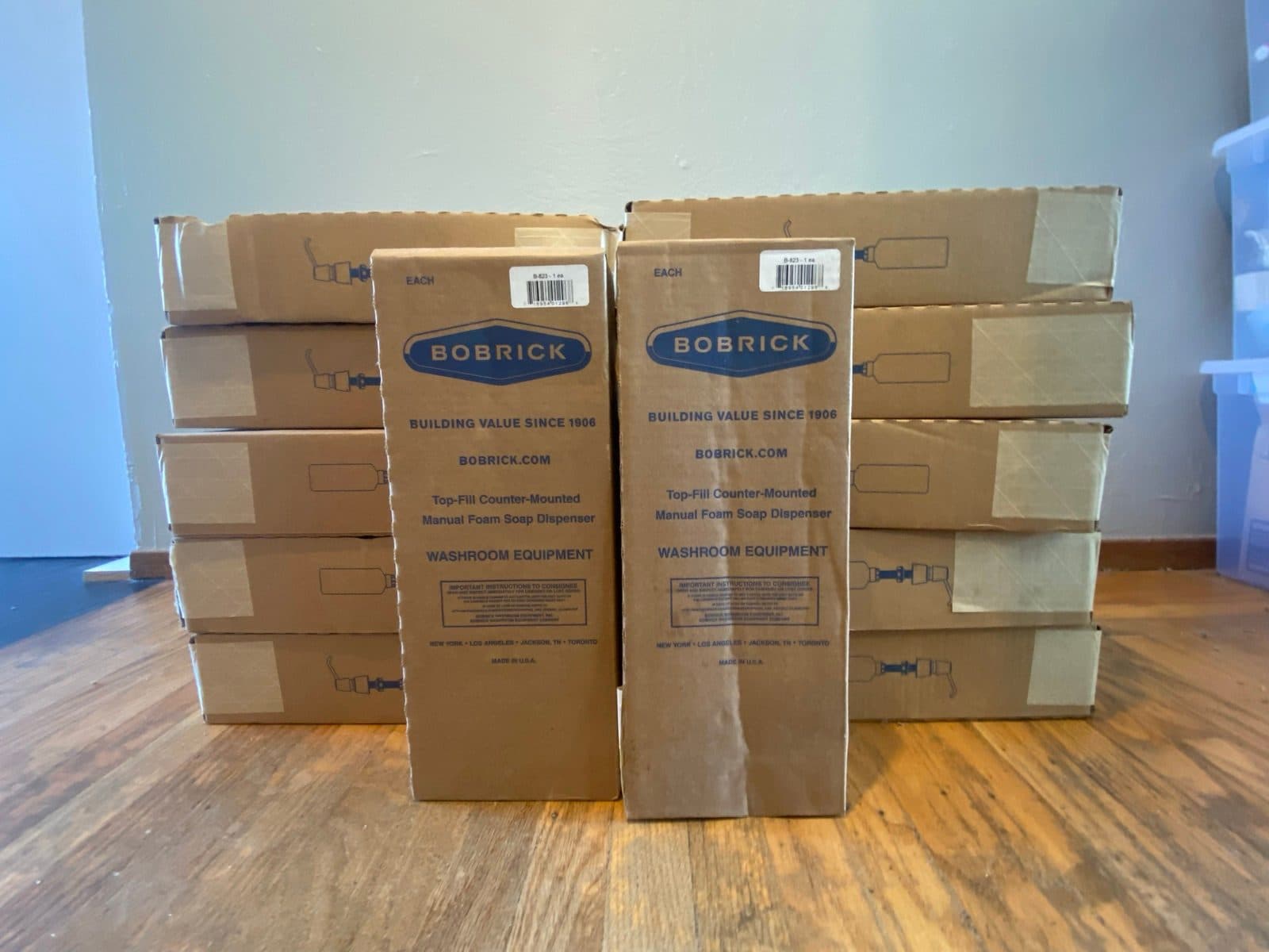 Bobrick Commercial soap dispensers B-823