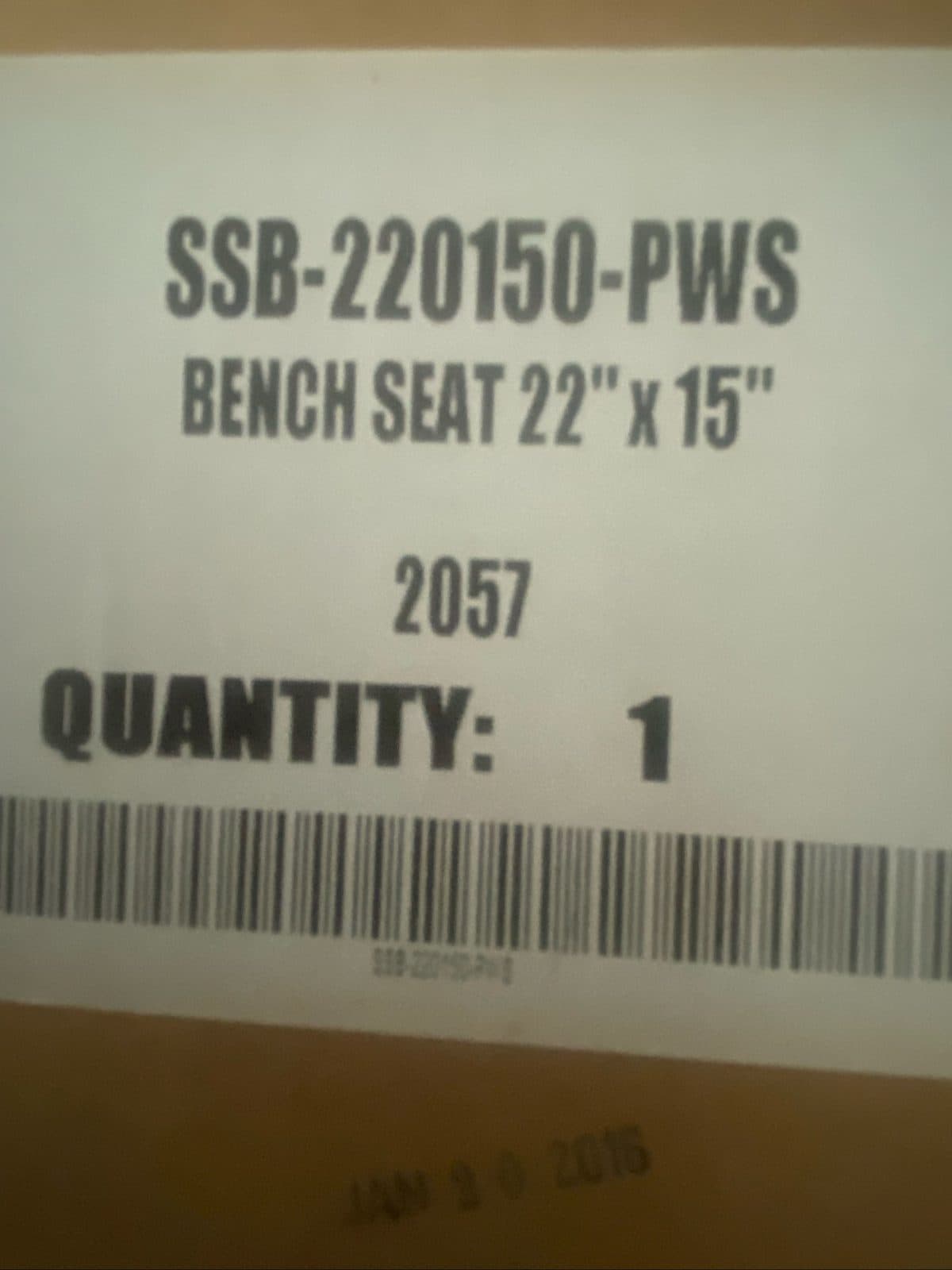 Seachrome folding Bench Shower Seat-22x15 -unopened box