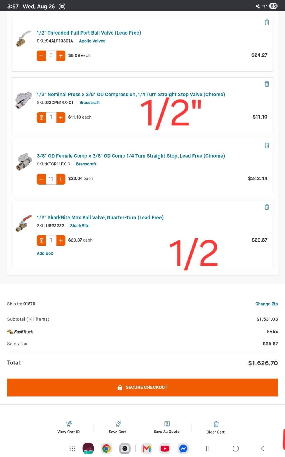 VIEGA PRO-PRESS FITTINGS 5